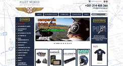 Desktop Screenshot of pilotwings.pt